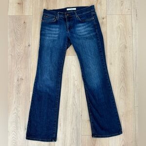 Joe’s Jeans Provocateur Petite Bootcut W29 Blue Denim Stretch Mid Rise